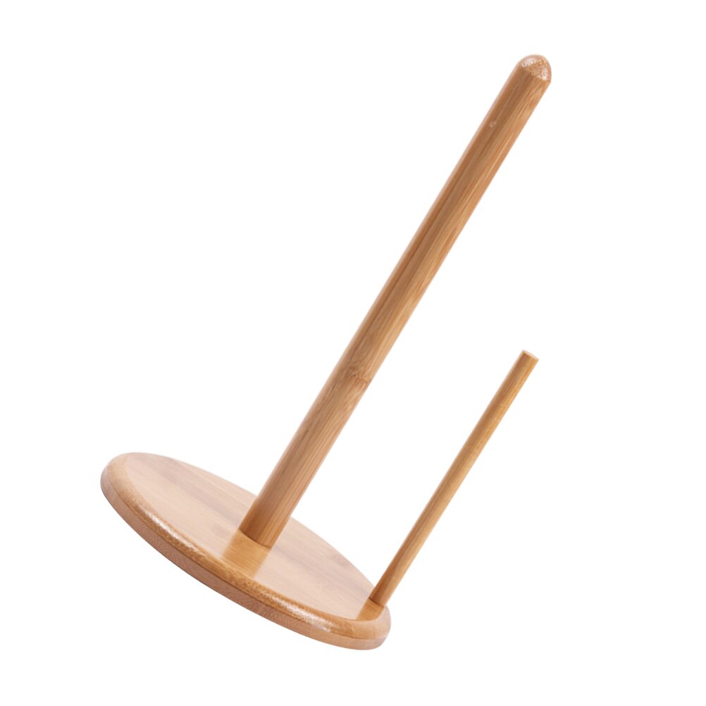 Bamboo Wooden Kitchen Roll Holder