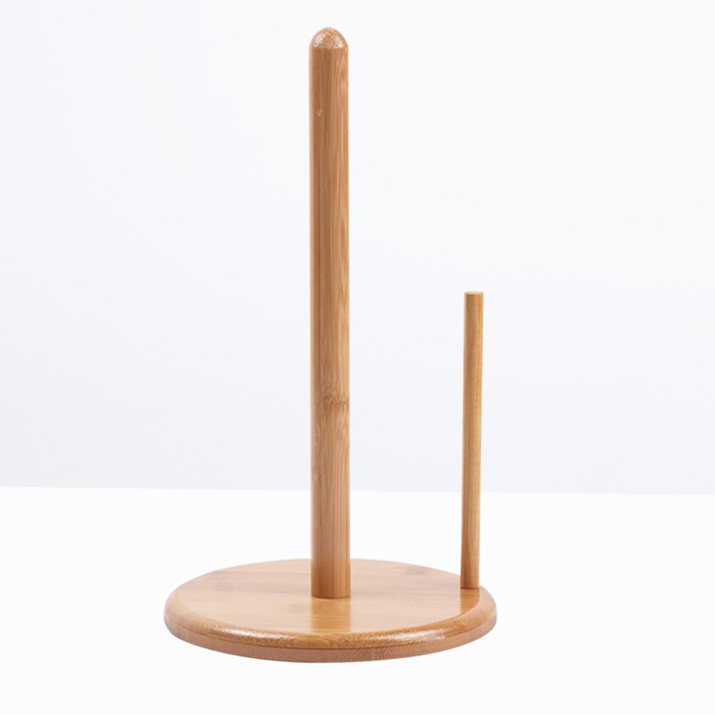 Bamboo Wooden Kitchen Roll Holder
