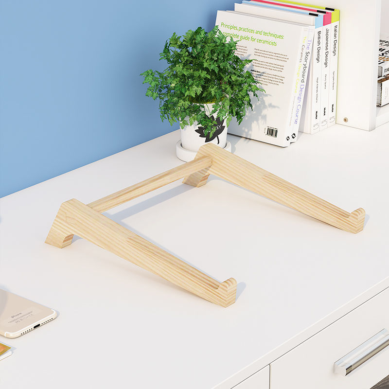 Bamboo Wooden Laptop Riser Bamboo Wooden Laptop Riser