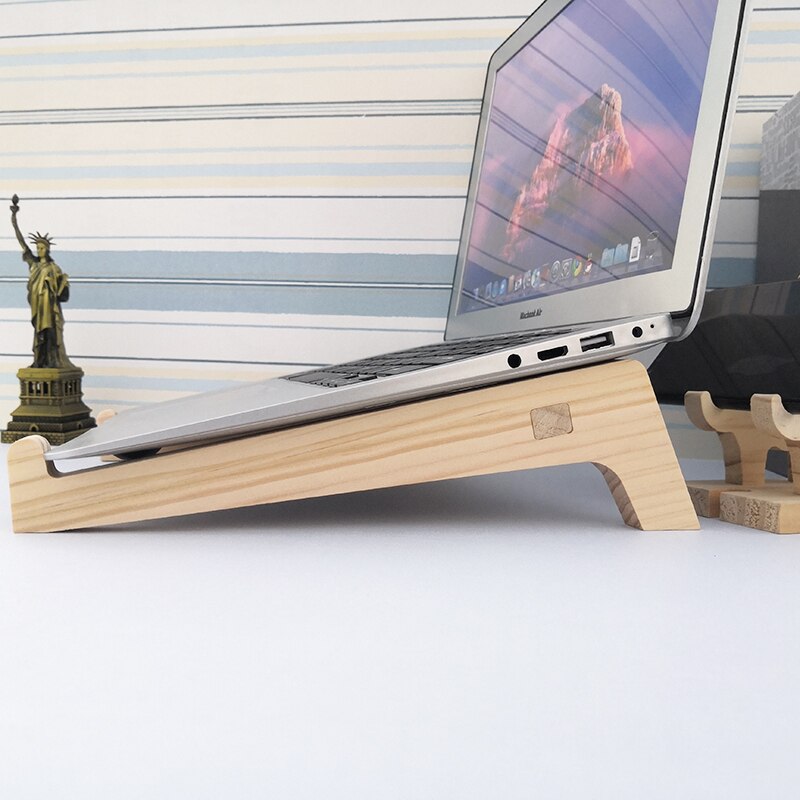 Bamboo Wooden Laptop Riser Bamboo Wooden Laptop Riser