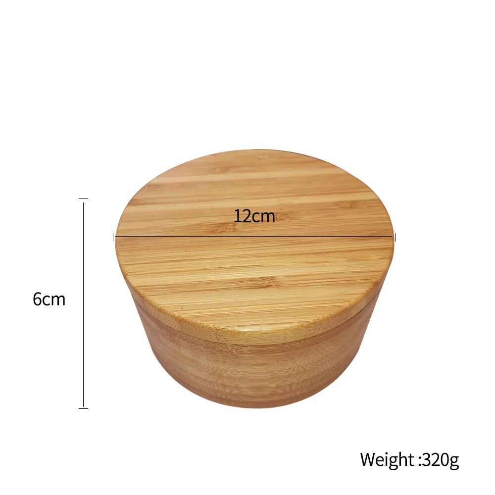 Bamboo Wooden Salt Container