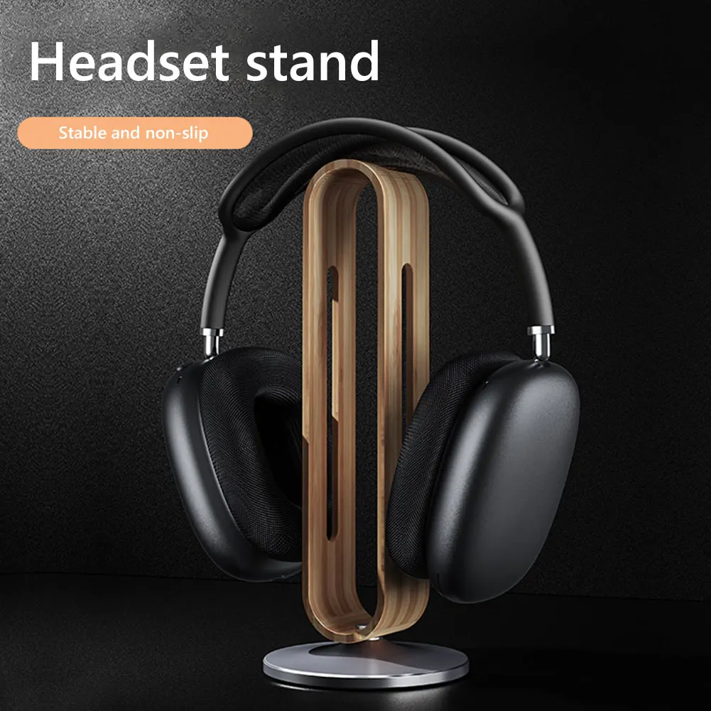 Bamboo Wooden Stand for Headphones Bamboo Wooden Stand for Headphones