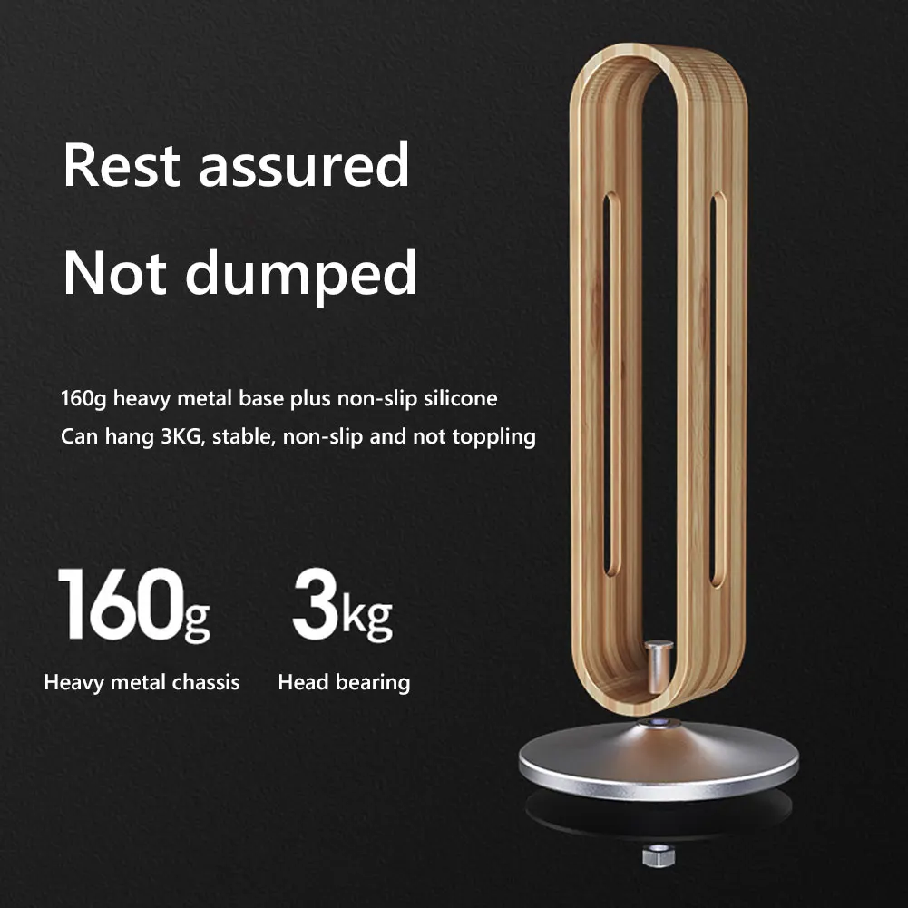 Bamboo Wooden Stand for Headphones Bamboo Wooden Stand for Headphones