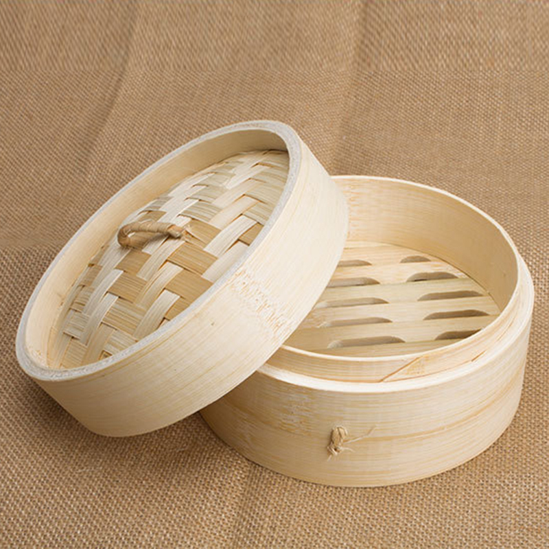 Bamboo Wooden Steamer Basket