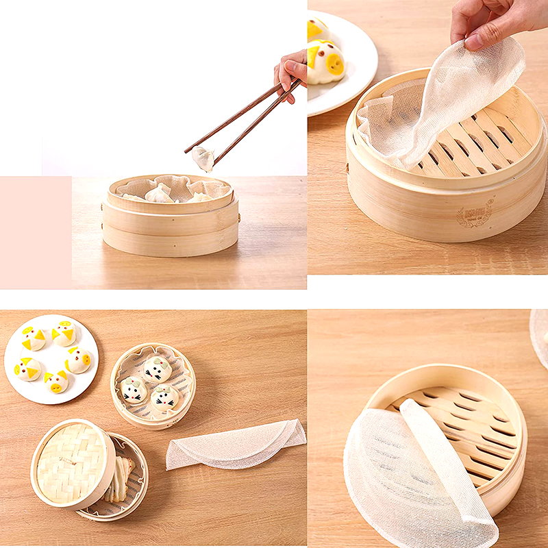 Bamboo Wooden Steamer Basket