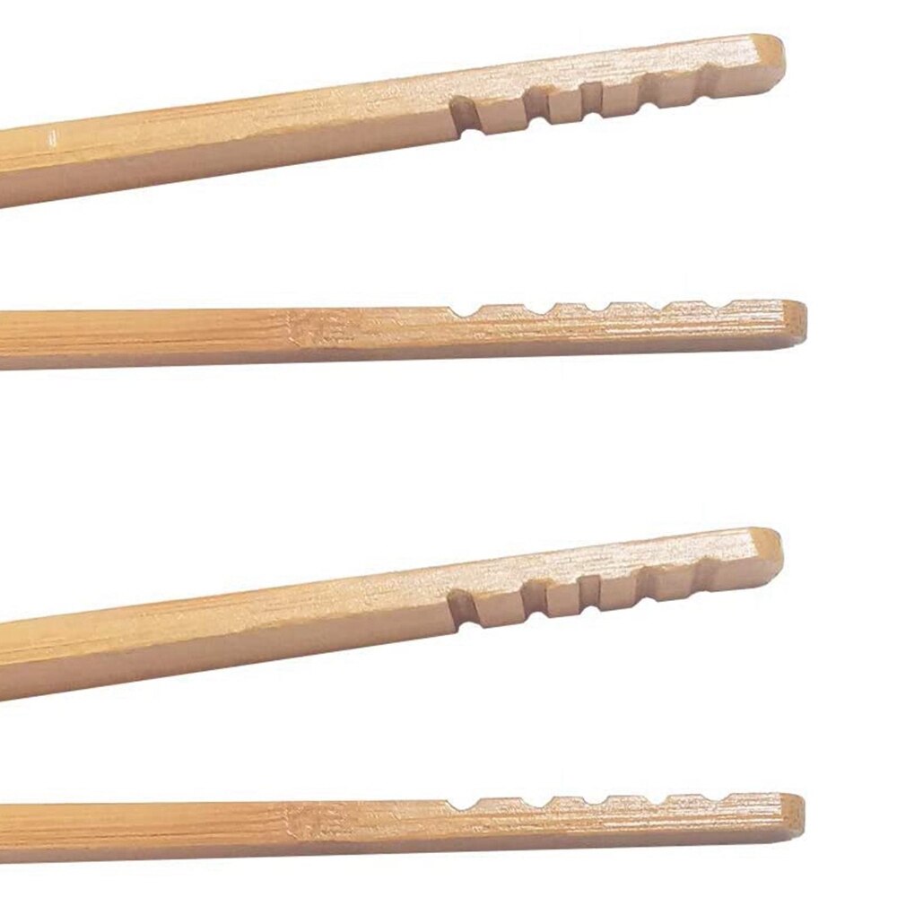 Bamboo Wooden Tongs for Toaster (8pcs) Bamboo Wooden Tongs for Toaster (8pcs)
