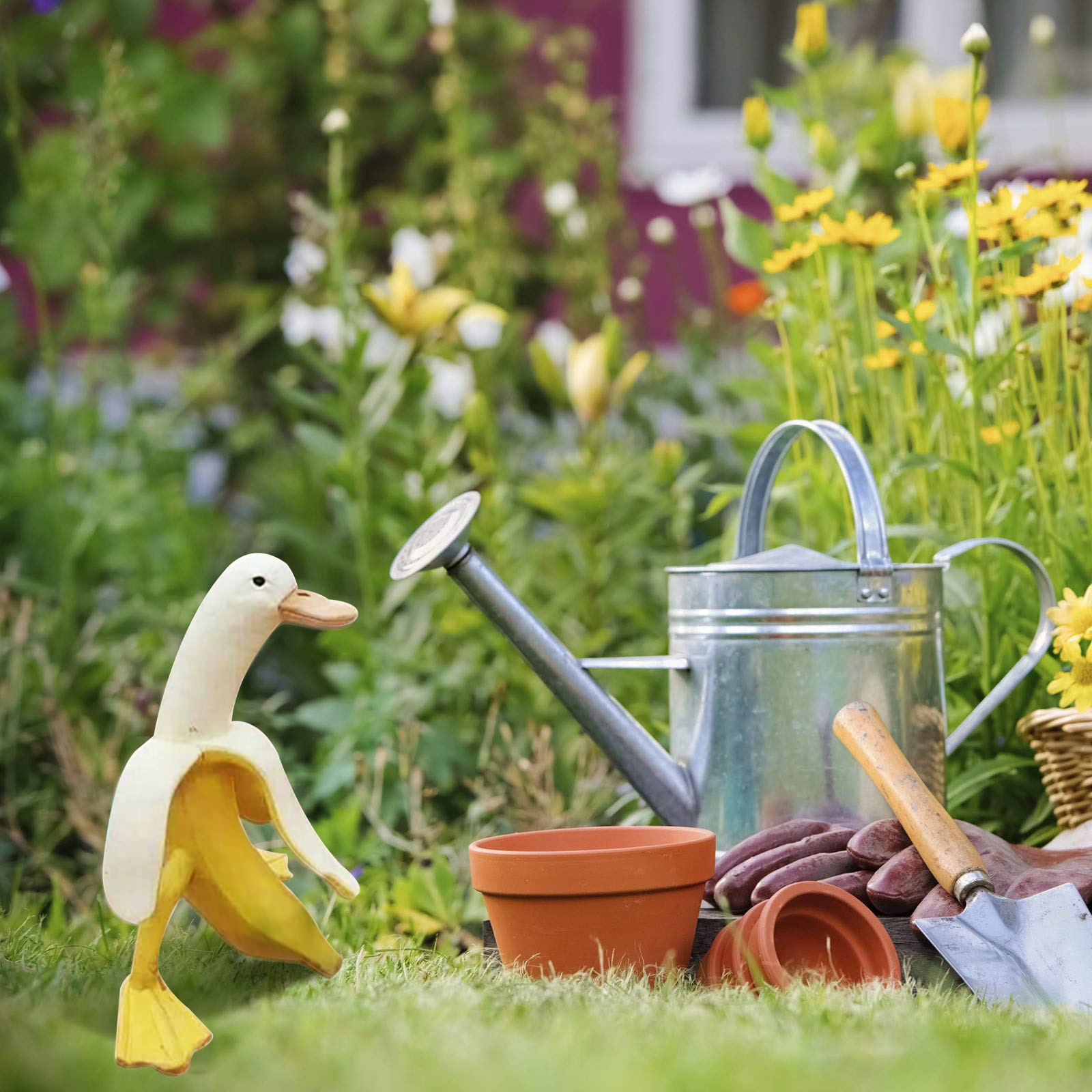 Banana Duck Creative Home Ornament