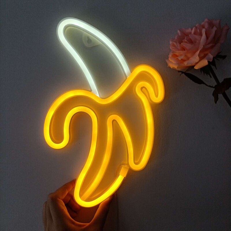 Banana Neon Sign LED Night Light Banana Neon Sign LED Night Light