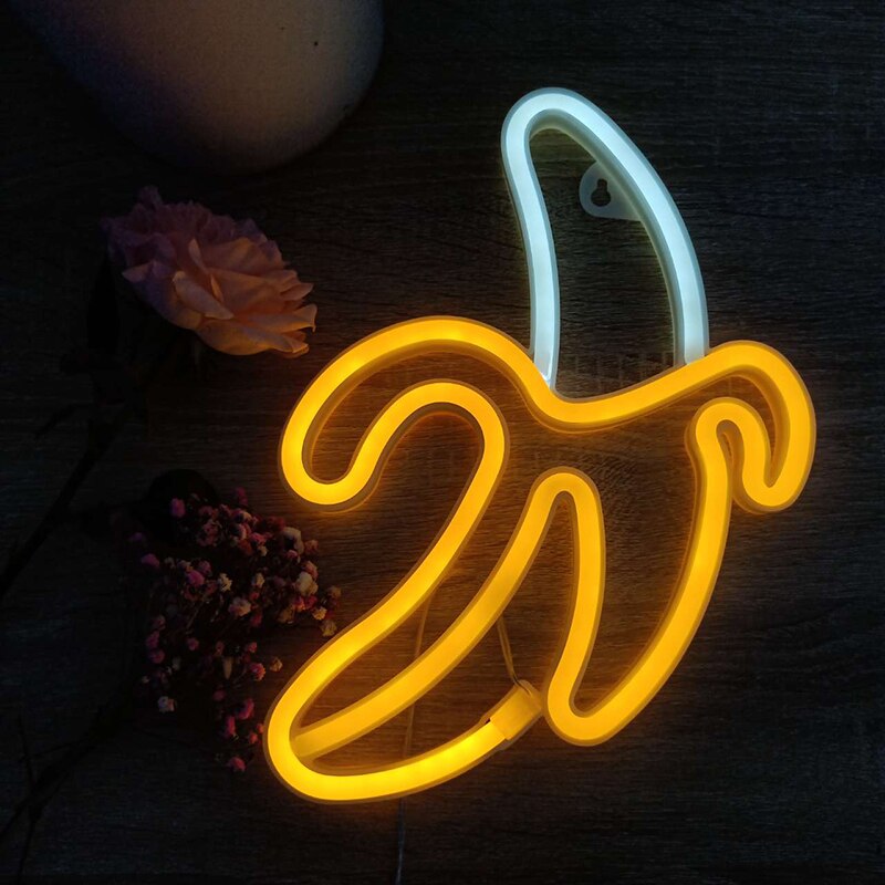 Banana Neon Sign LED Night Light Banana Neon Sign LED Night Light