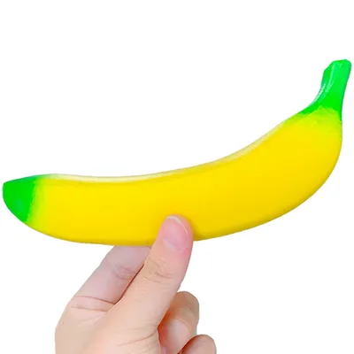 Banana Squishy Stress Relief Squeeze Toy Banana Squishy Stress Relief Squeeze Toy