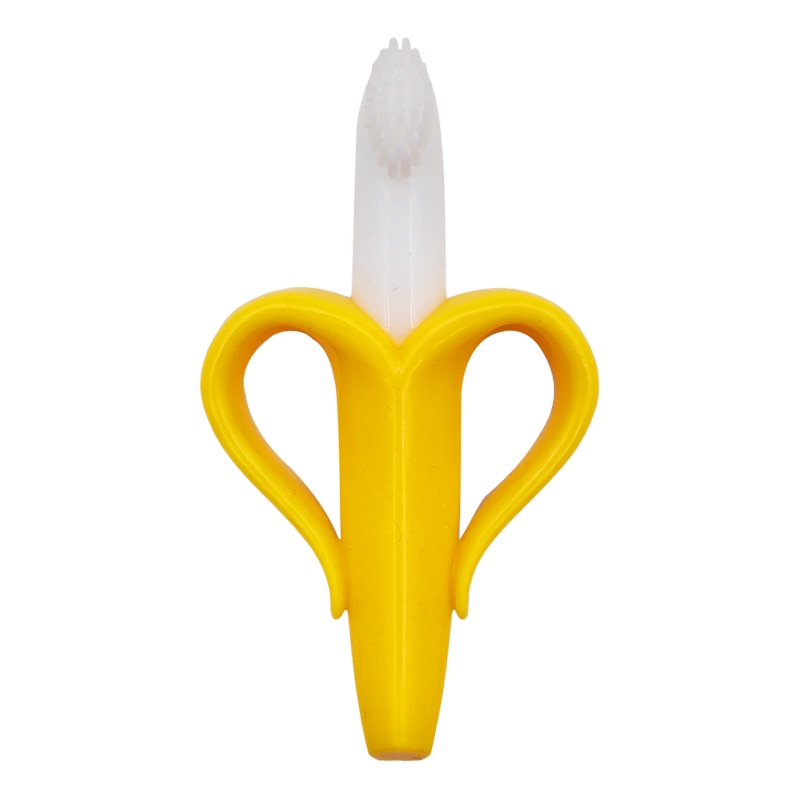 Banana Teether Baby Silicone Toothbrush Banana Teether Baby Silicone Toothbrush
