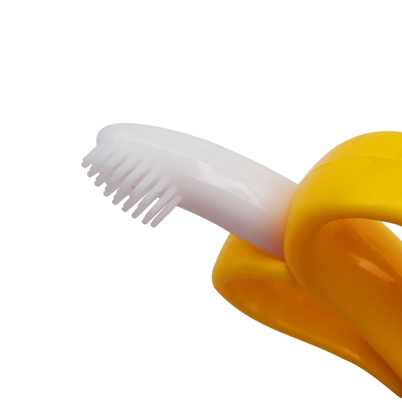 Banana Teether Baby Silicone Toothbrush Banana Teether Baby Silicone Toothbrush