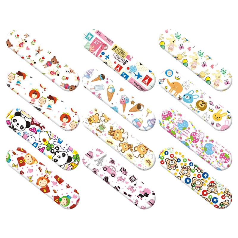 Band Aid for Kids Colorful Medical Patch (120 pcs)