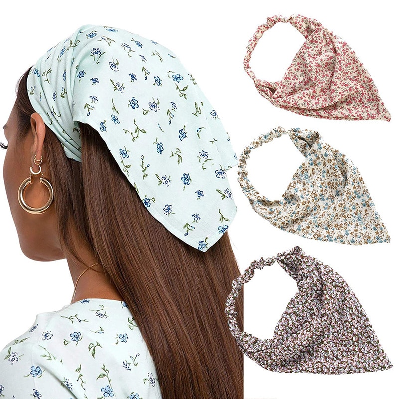 Bandana Hair Wrap Head Piece