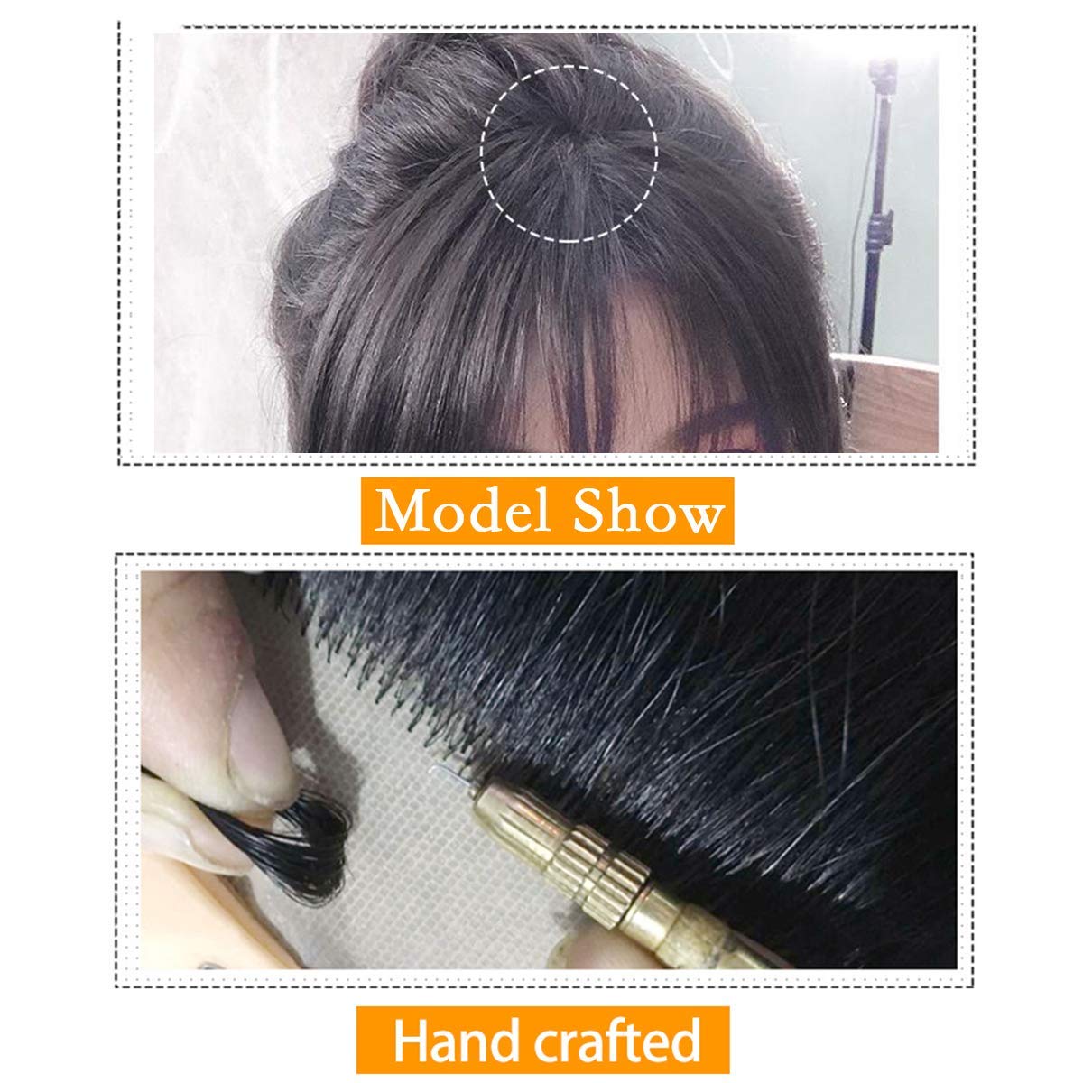Bangs Hair Extension Clip On Wig