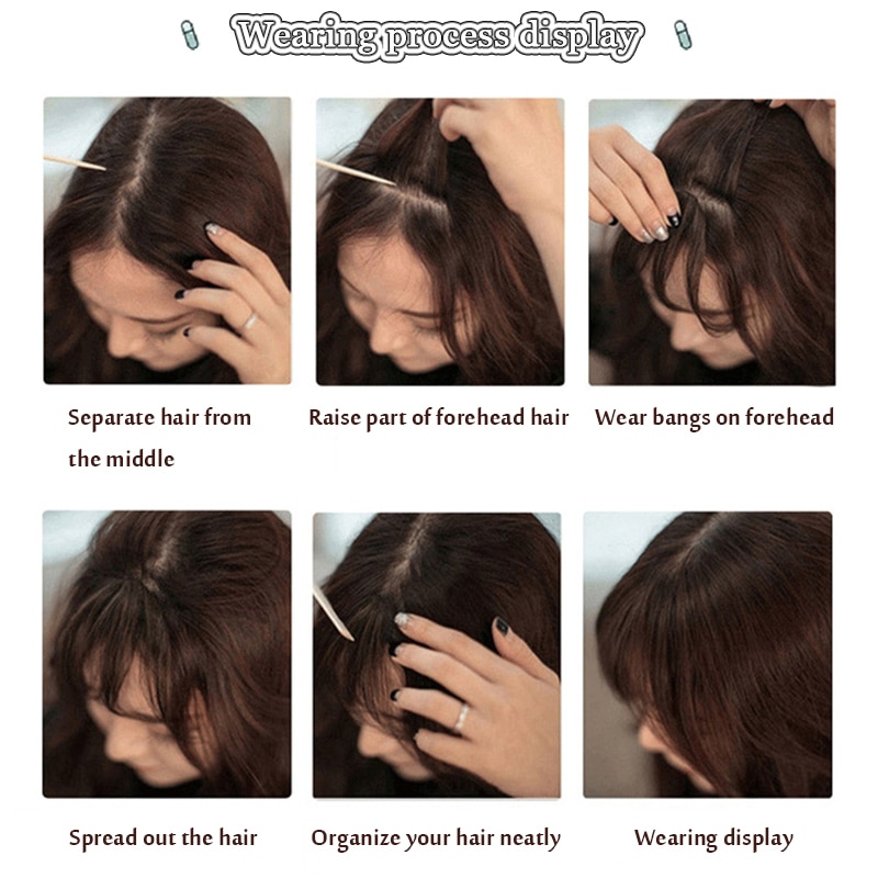 Bangs Hair Fringe Clip