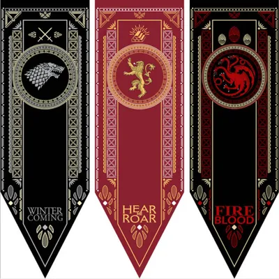 Banner Game Of Thrones Flags Banner Game Of Thrones Flags