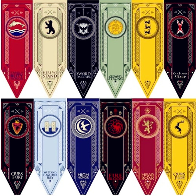 Banner Game Of Thrones Flags Banner Game Of Thrones Flags