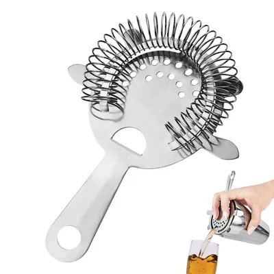 Bar Stainless Steel Cocktail Strainer Bar Stainless Steel Cocktail Strainer