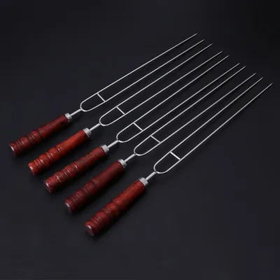 Barbecue Forks Stainless Skewers (5pcs)