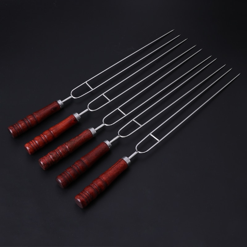 Barbecue Forks Stainless Skewers (5pcs) Barbecue Forks Stainless Skewers (5pcs)