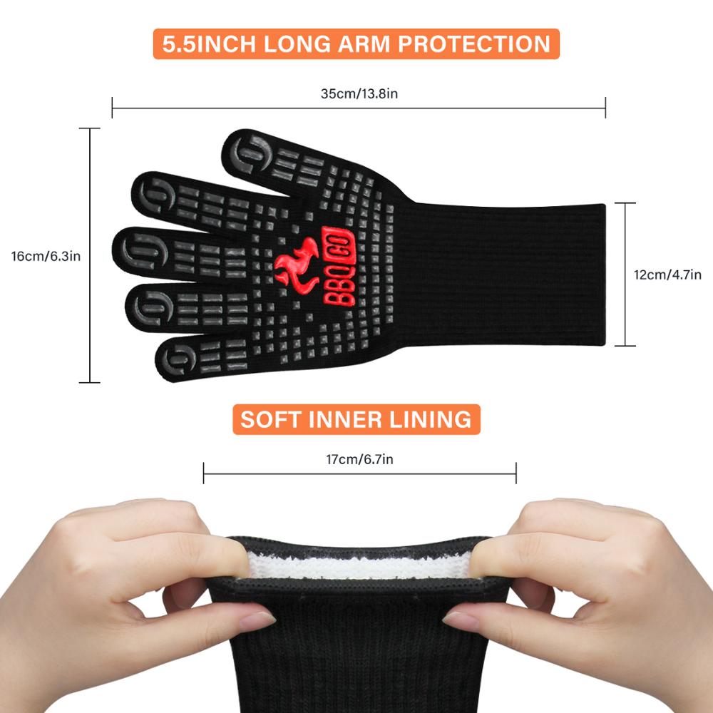 Barbecue Gloves Grilling Mitts Barbecue Gloves Grilling Mitts