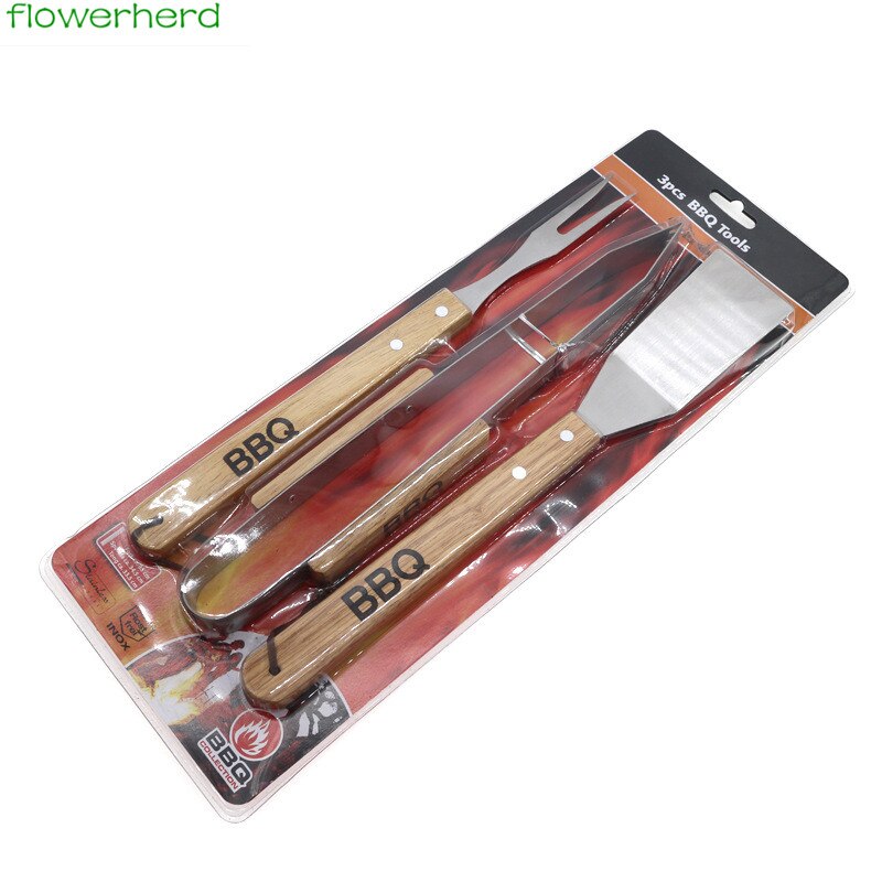 Barbecue Grilling Utensils Set (3 pcs) Barbecue Grilling Utensils Set (3 pcs)