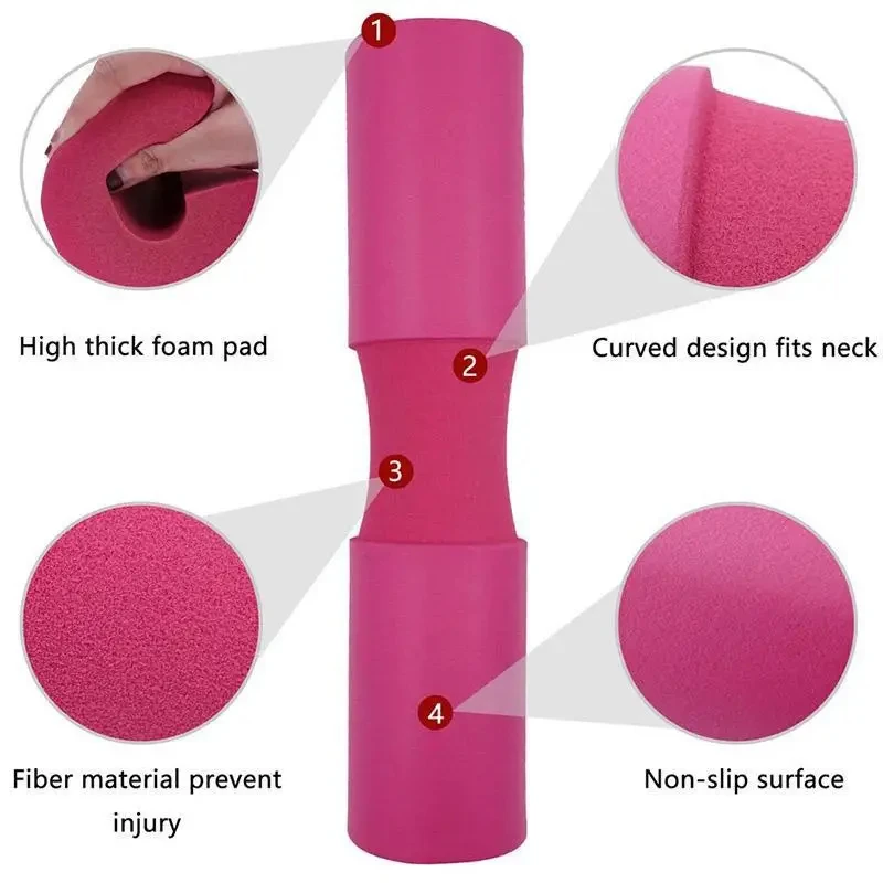 Barbell Foam Pad High Quality Neck Shoulder Durable Weightlifting Squat Set At Gym Pads Thickened Non-Slip Fitness