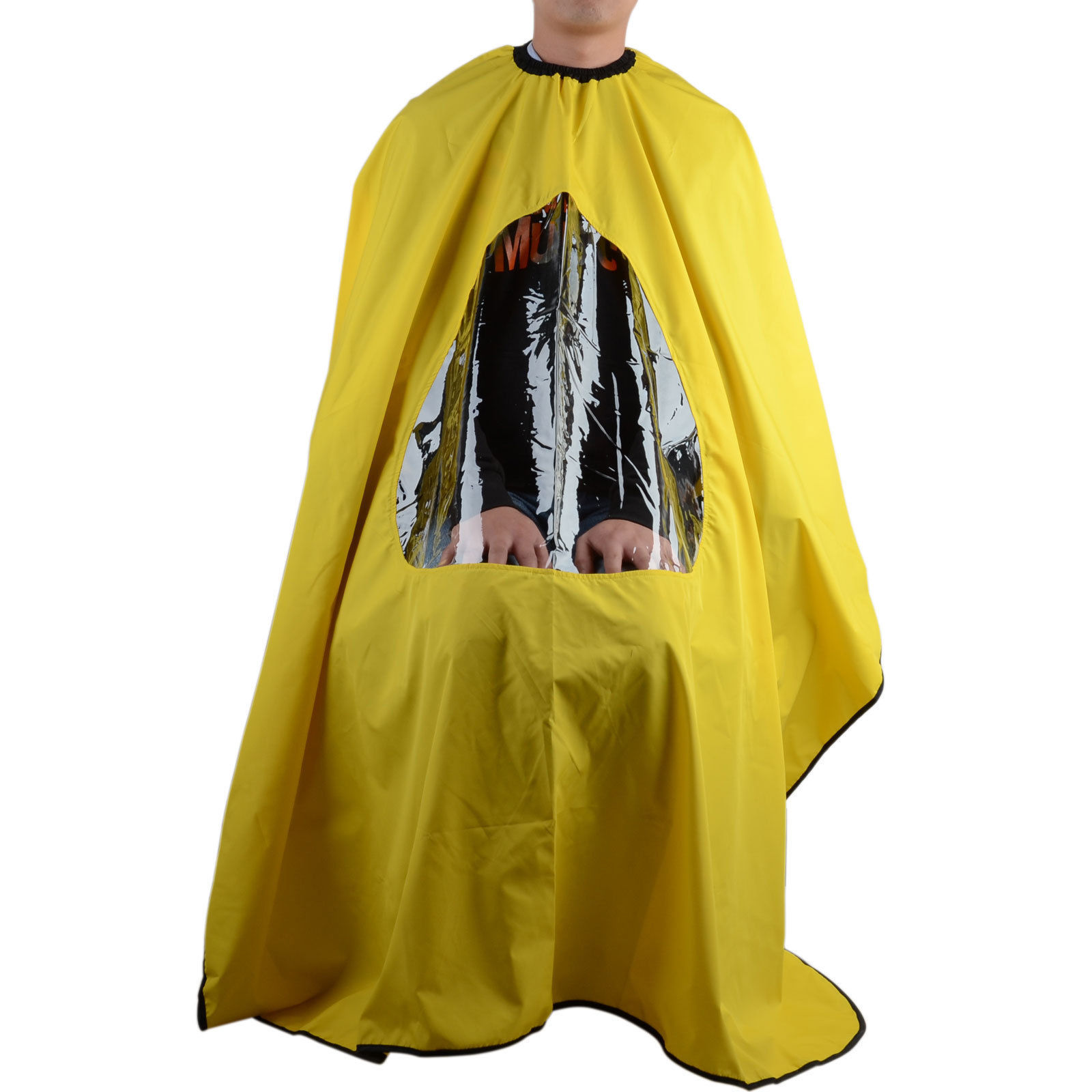 Barber Gown with Clear Window Barber Gown with Clear Window