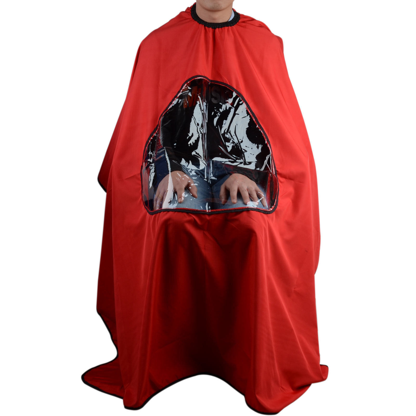 Barber Gown with Clear Window Barber Gown with Clear Window