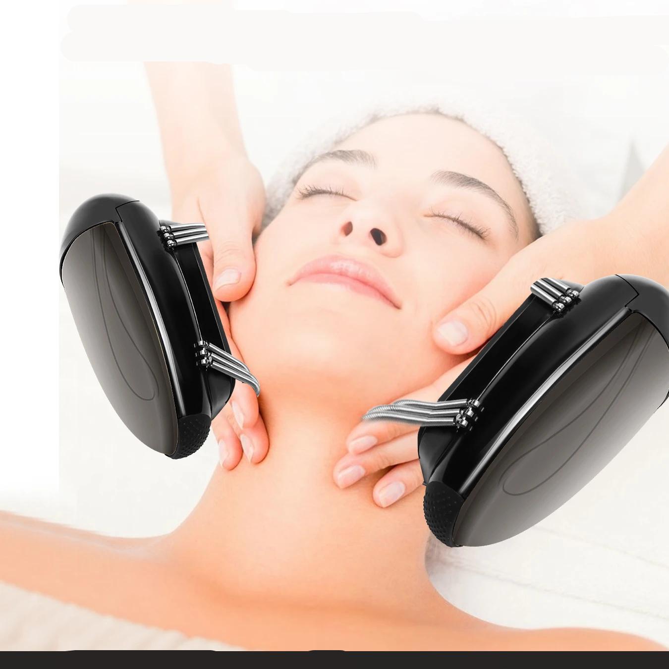 Barber Massager Professional Vibration Massager Barbershop Cordless Handheld Heat Massager USB Charging Body Neck Head Barber Massager Professional Vibration Massager Barbershop Cordless Handheld Heat Massager USB Charging Body Neck Head