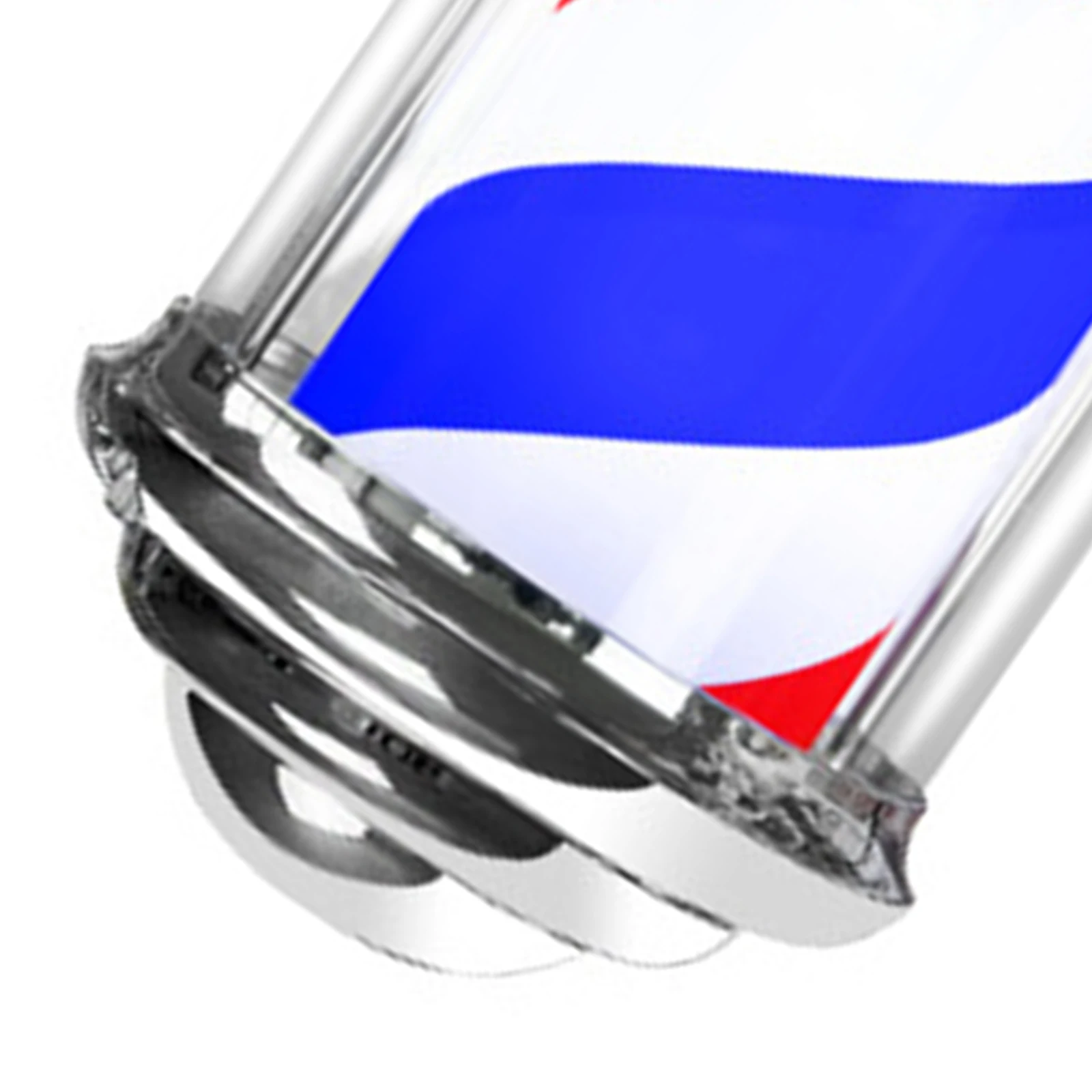 Barber Shop Pole Light Rotating Hair Salon Shop Sign Light Stripes with Hanging Bracket LED Light Salon Outdoor Party Barber Shop Pole Light Rotating Hair Salon Shop Sign Light Stripes with Hanging Bracket LED Light Salon Outdoor Party