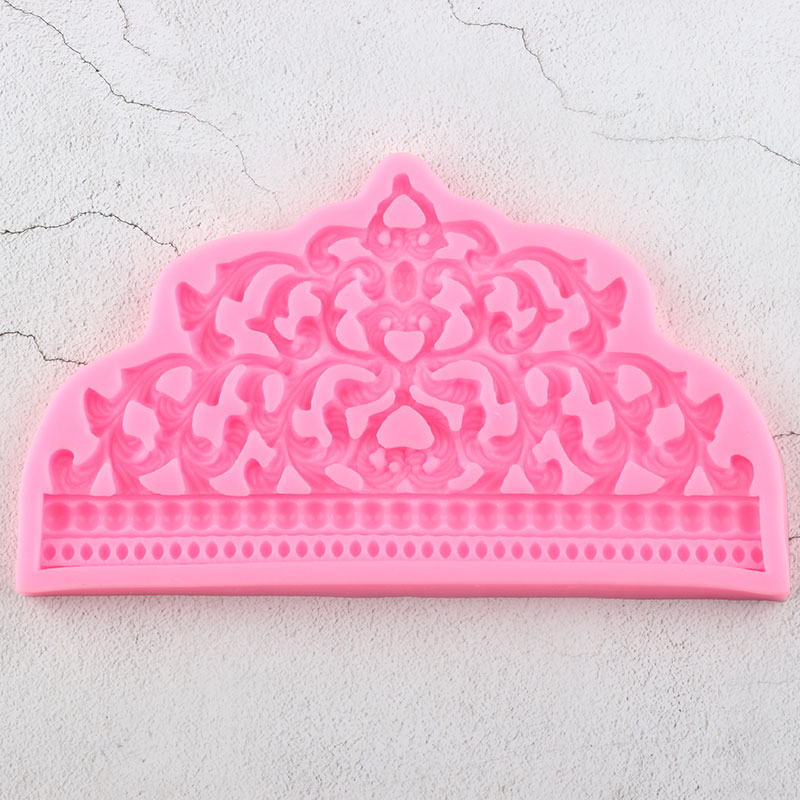 Baroque Design Crown Silicone Mold Baroque Design Crown Silicone Mold