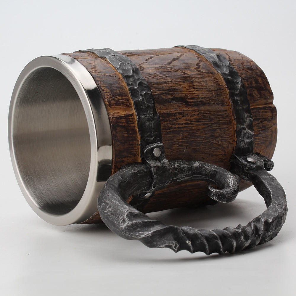 Barrel Mug Vintage Wooden Cup