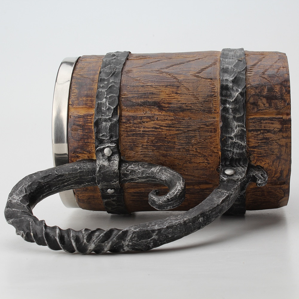 Barrel Mug Vintage Wooden Cup