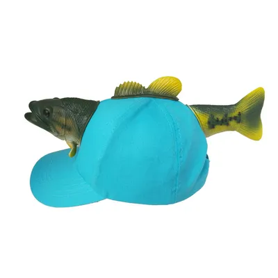 Baseball Fish Cap with Realistic 3D Design Baseball Fish Cap with Realistic 3D Design