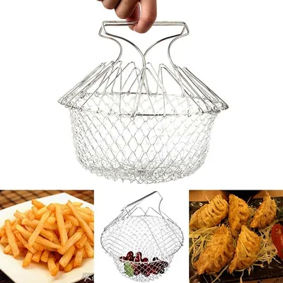 Basket Strainer Foldable Kitchen Tool