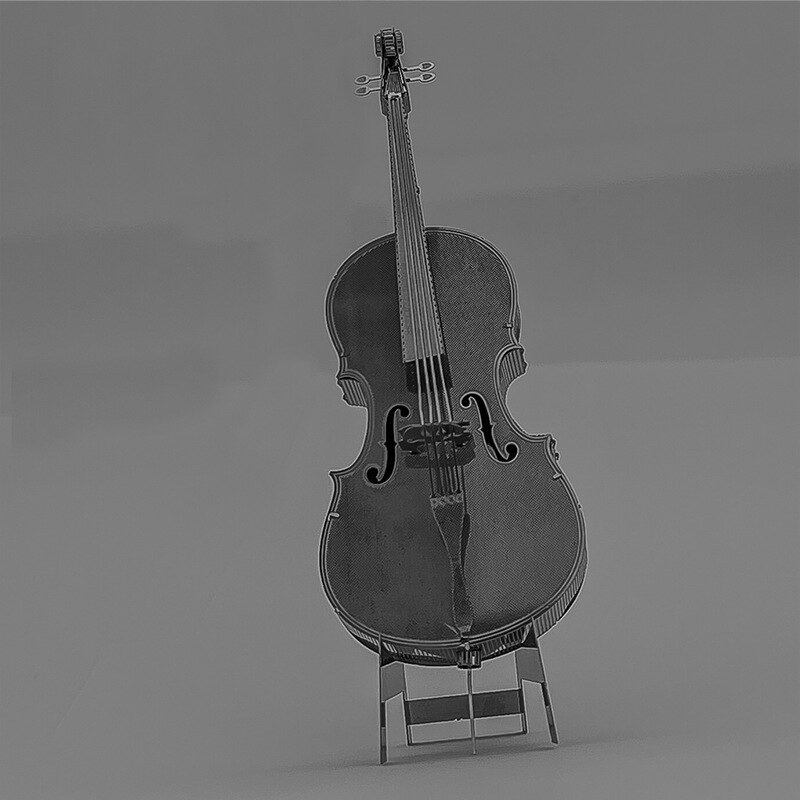 Bass Cello DIY Manual 3D Metal Jigsaw Adult Stereo Model Splicing Puzzle Toy Bass Cello DIY Manual 3D Metal Jigsaw Adult Stereo Model Splicing Puzzle Toy