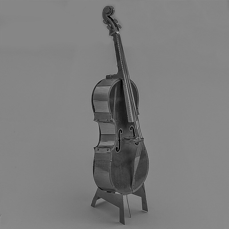 Bass Cello DIY Manual 3D Metal Jigsaw Adult Stereo Model Splicing Puzzle Toy Bass Cello DIY Manual 3D Metal Jigsaw Adult Stereo Model Splicing Puzzle Toy
