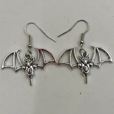 Bat Earrings Ladies Halloween Jewelry Bat Earrings Ladies Halloween Jewelry
