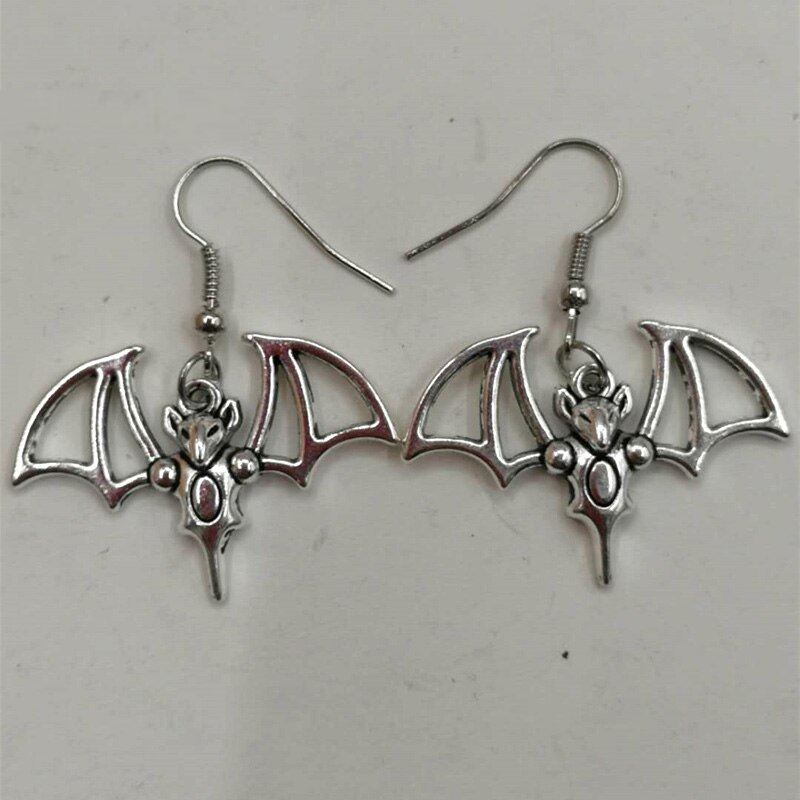 Bat Earrings Ladies Halloween Jewelry