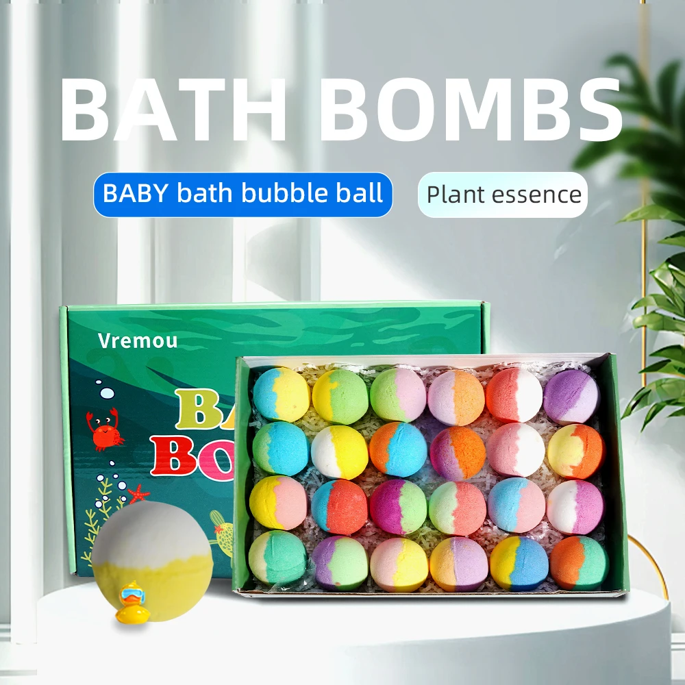 Bath Bombs for Kids with Surprise Inside, 24 Pack Kids Bath Bombs Gift Set, Natural Organic Kids Bubble Bath Fizzy for Bath Bombs for Kids with Surprise Inside, 24 Pack Kids Bath Bombs Gift Set, Natural Organic Kids Bubble Bath Fizzy for