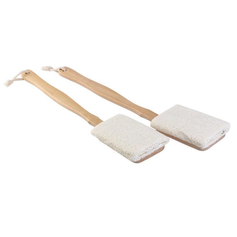 Bath Exfoliating Loofah Brush (2 Pcs)