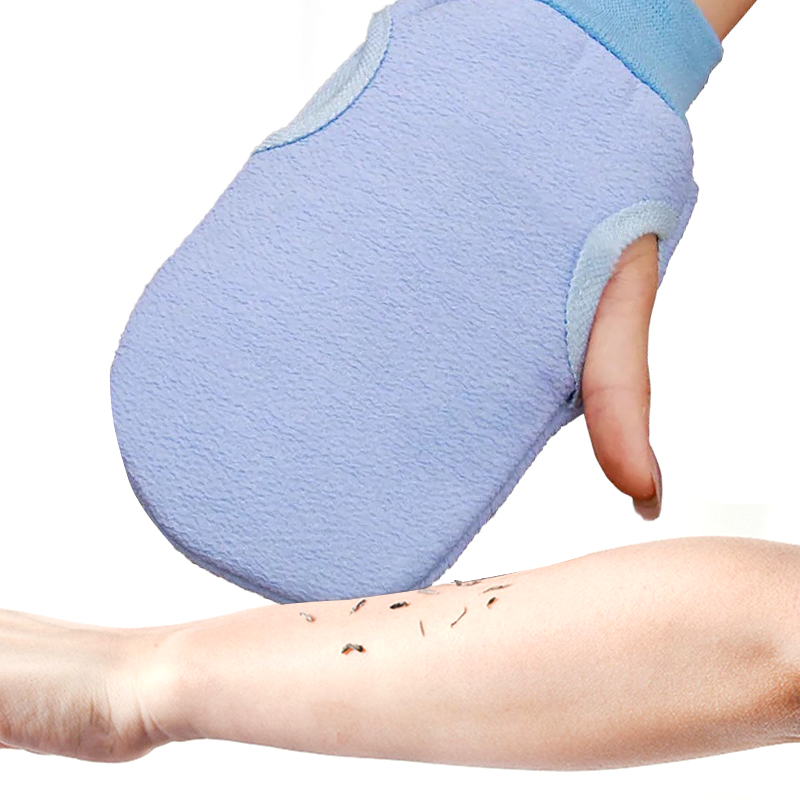 Bath For Peeling Exfoliating Body Cleaning Scrub Mitt Rub Dead Skin Gloves For Shower Body Brush Towel SPA Foam Body