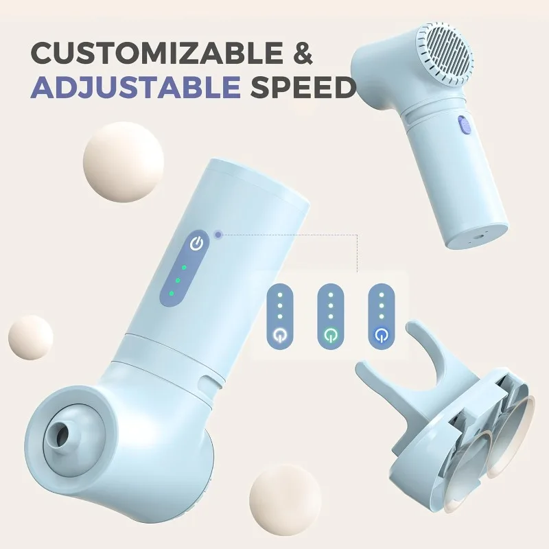 Bath Jet Spa, Bath Jet/Bubble Mode, Cordless Portable Bathtub Accessories with 3-Level Adjustable Speed, Bathtub Jets