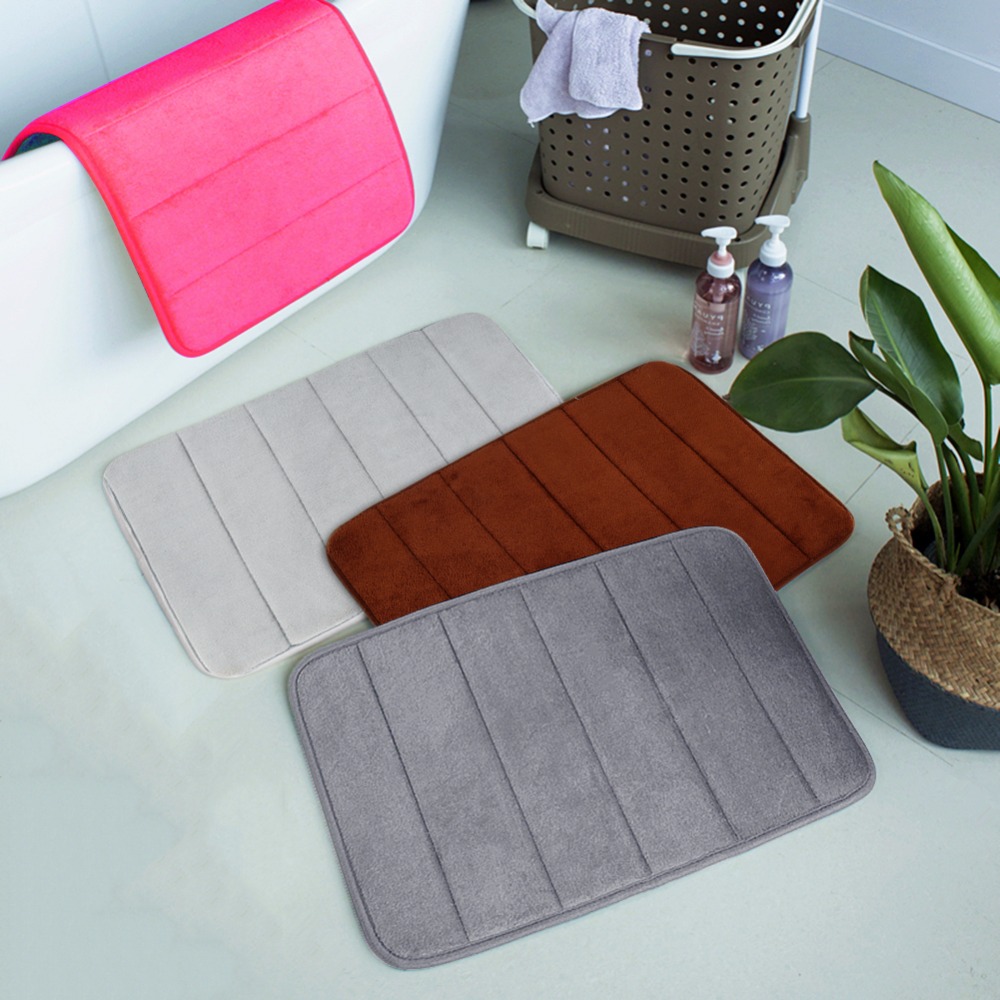 Bath Rug Memory Foam Mat