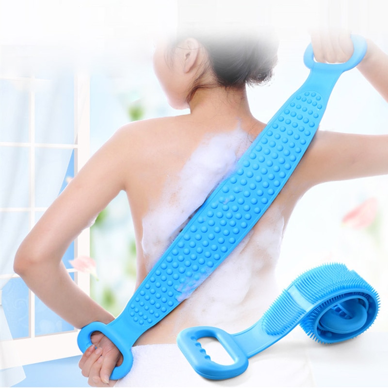 Bath Scrubber Silicone Loofah with Handle Bath Scrubber Silicone Loofah with Handle