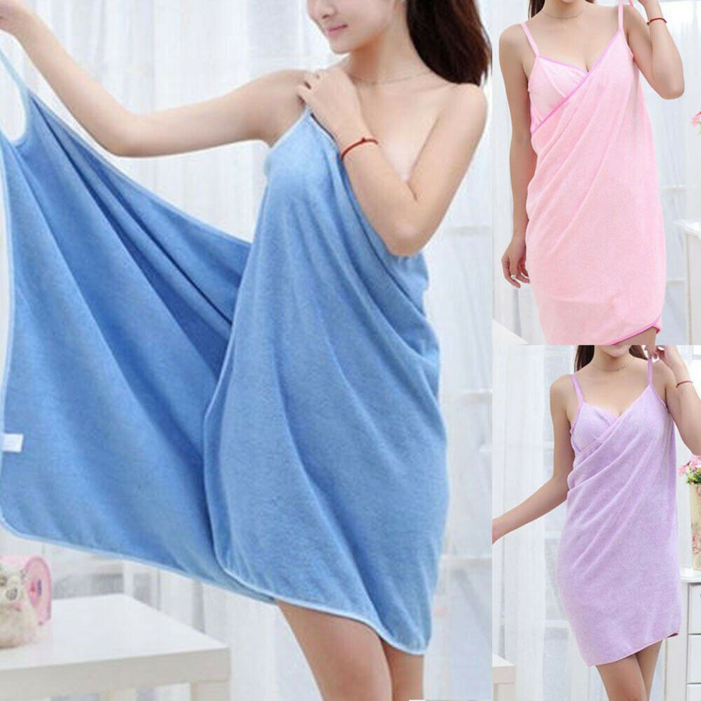 Bath Towel Dress Women's Robe