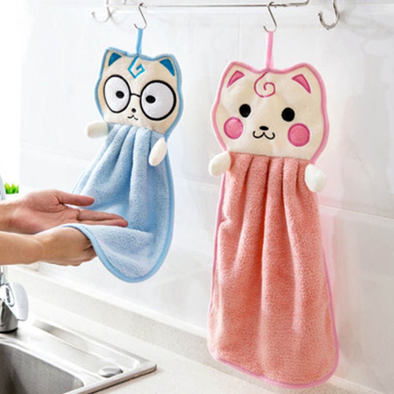 Bathroom and Kitchen Cat Hand Towel Bathroom and Kitchen Cat Hand Towel