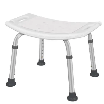 Bathroom and Shower Chair Elderly Folding Bath Chair Furniture Stool Shower Bench Non-slip Bath Chair 6 Gears Height